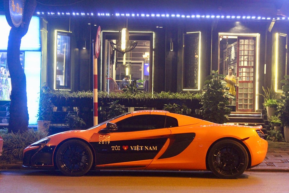 Siêu xe McLaren 650S Spider thứ 3 tham dự Car Passion 2019 đã được độ lại mâm của ADV.1