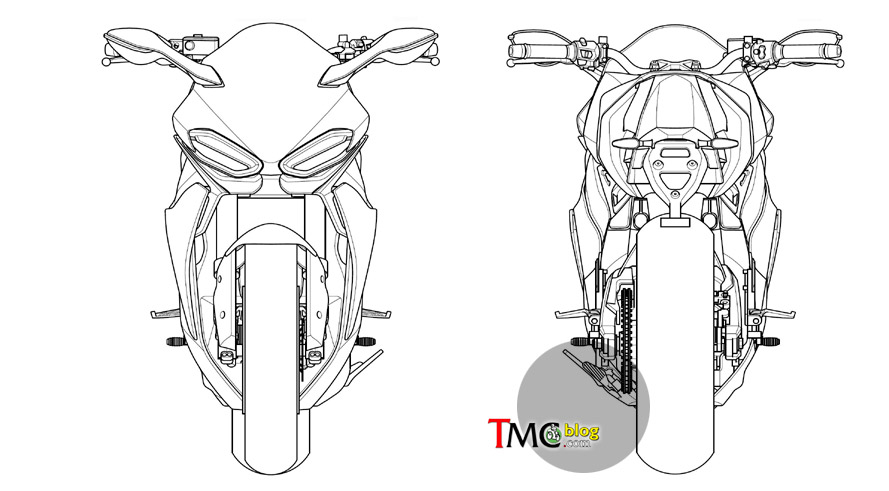 Thiết kế đầu và đuôi xe dường như không khác biệt, ngoại trừ tay lái Fatbar