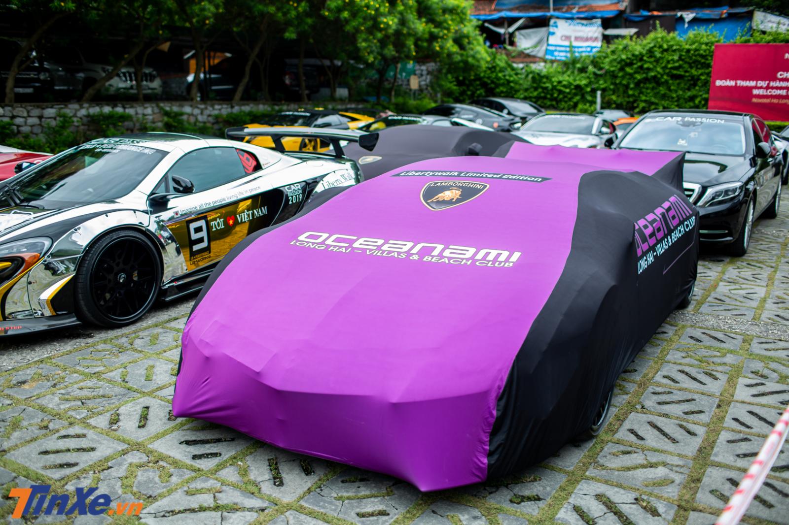  Siêu xe Lamborghini Aventador Limited Edition 50 cực hiếm của doanh nhân Vũng Tàu được trùm bạt che chắn