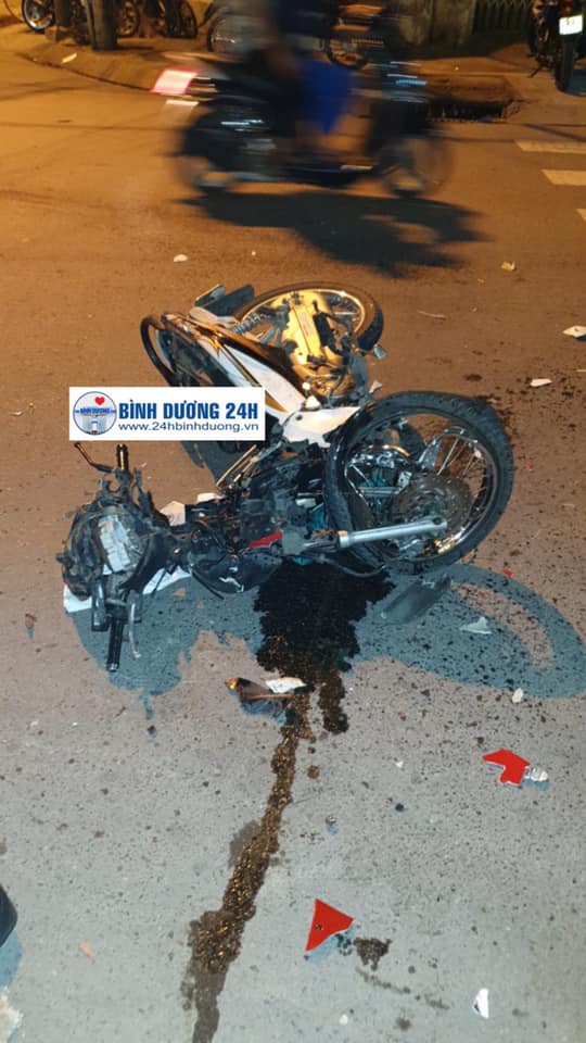 Honda Wave hỏng hoàn toàn phần đầu