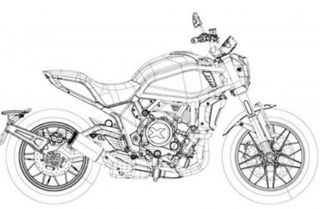 Động cơ của xe là loại xy lanh đôi, dung tích 649,3 cc