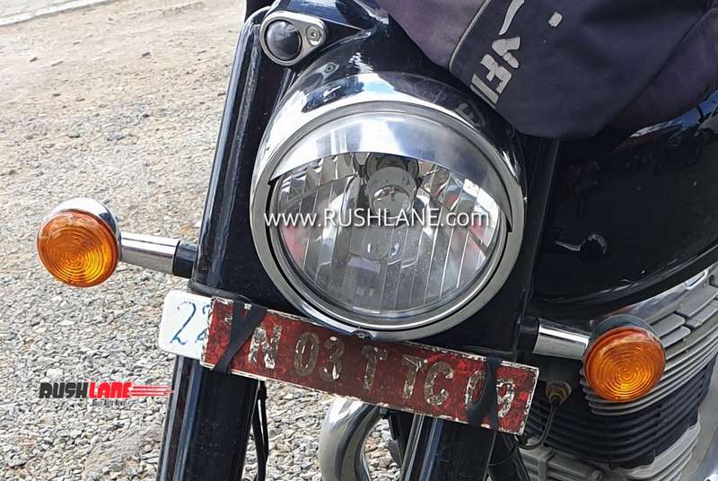 Dường như Royal Enfield Classic thế hệ mới sẽ được trang bị đèn pha LED
