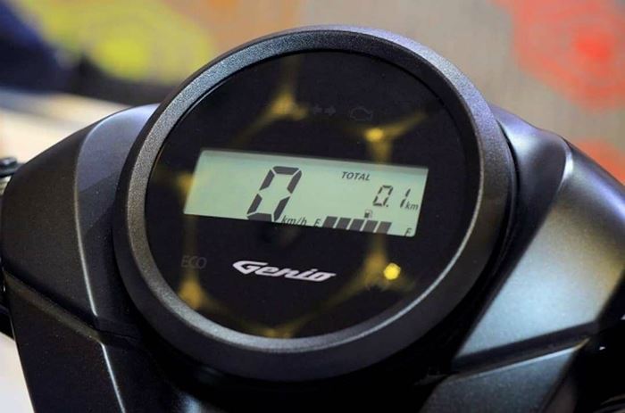 Xe được trang bị những thiết bị rất xinh xắn và nhỏ gọn