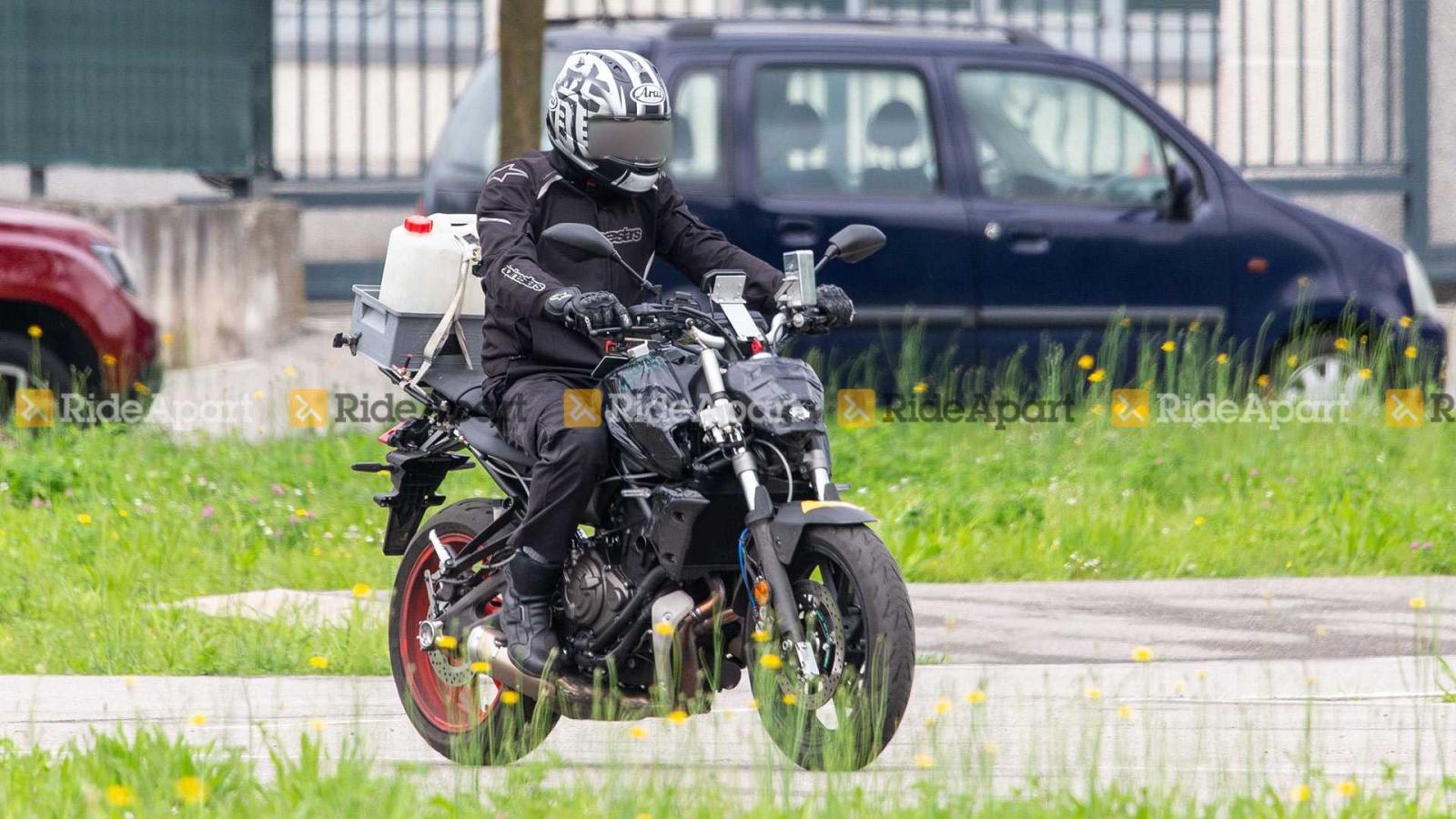 Yamaha MT-07 thế hệ mới đang chạy thử