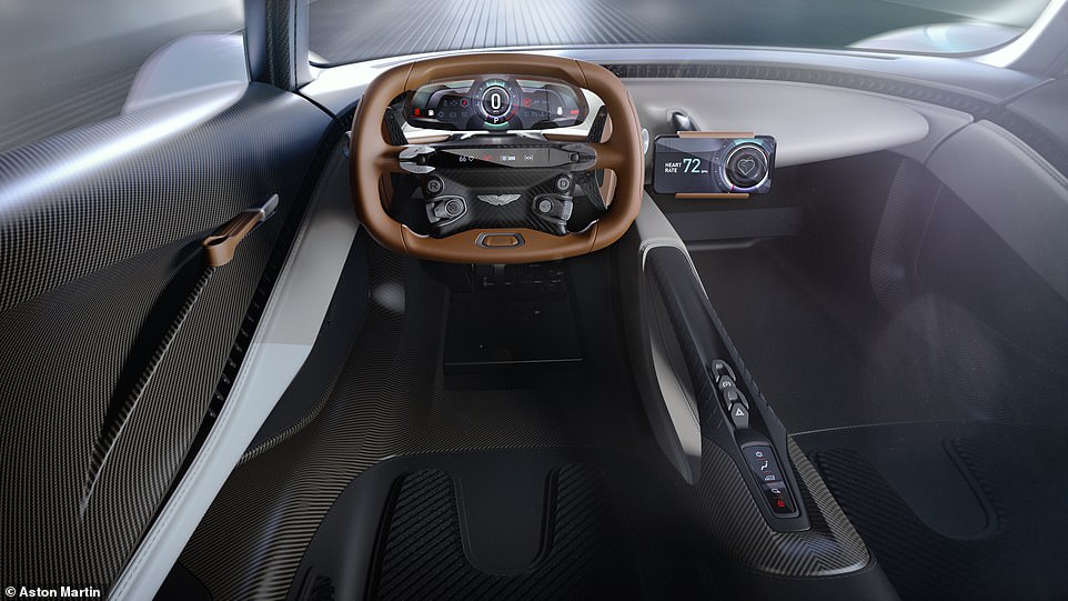 Khoang lái của xe có bố trí tối giản và tân tiến