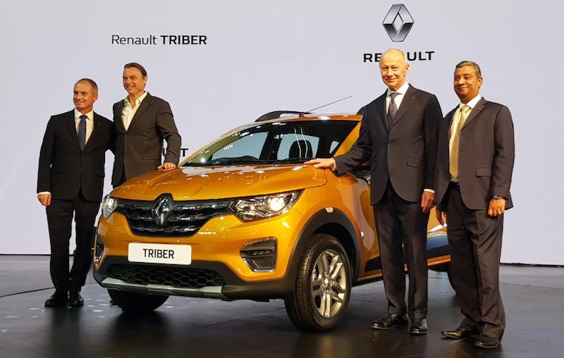 Renault Triber 2019 ra mắt tại thị trường Ấn Độ Renault Triber 2019 ra mắt tại thị trường Ấn Độ