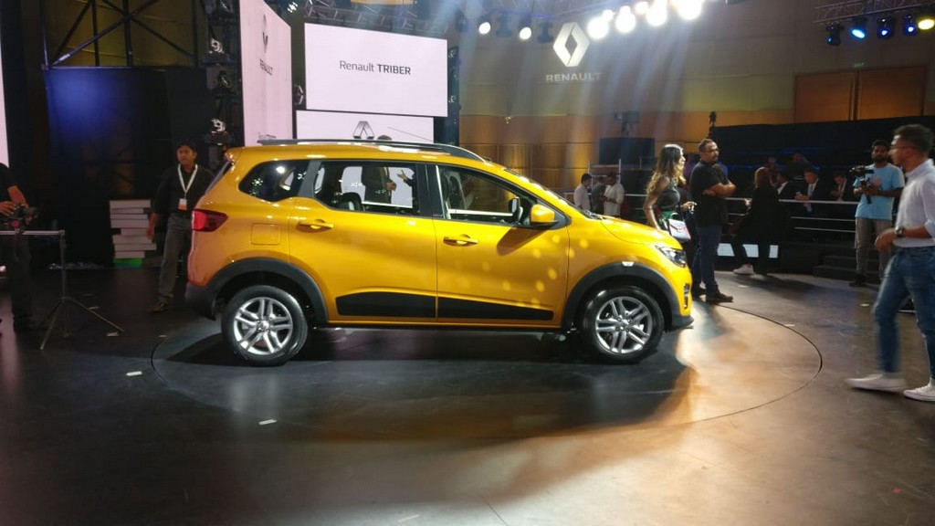 Renault Triber 2019 có kích thước khá nhỏ bé Renault Triber 2019 có kích thước khá nhỏ bé