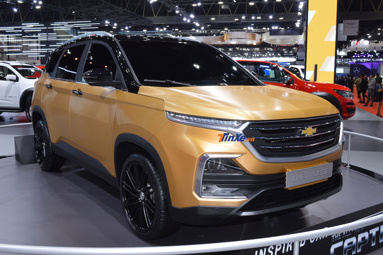 Chevrolet Captiva 2019 chuẩn bị được tung ra thị trường Thái Lan