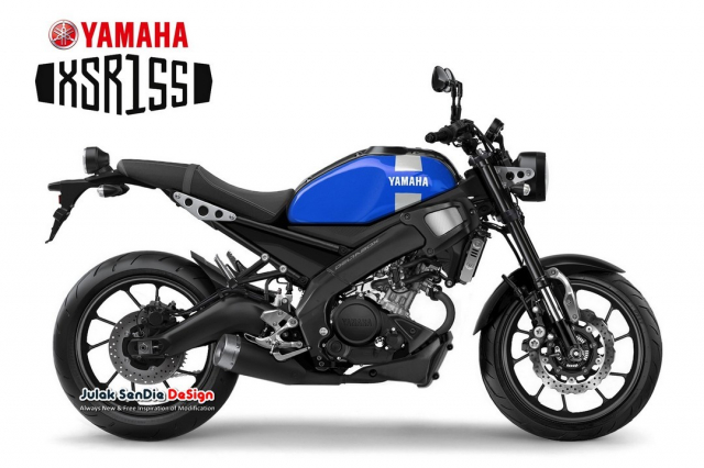 Thiết kế dự kiến Yamaha XSR155