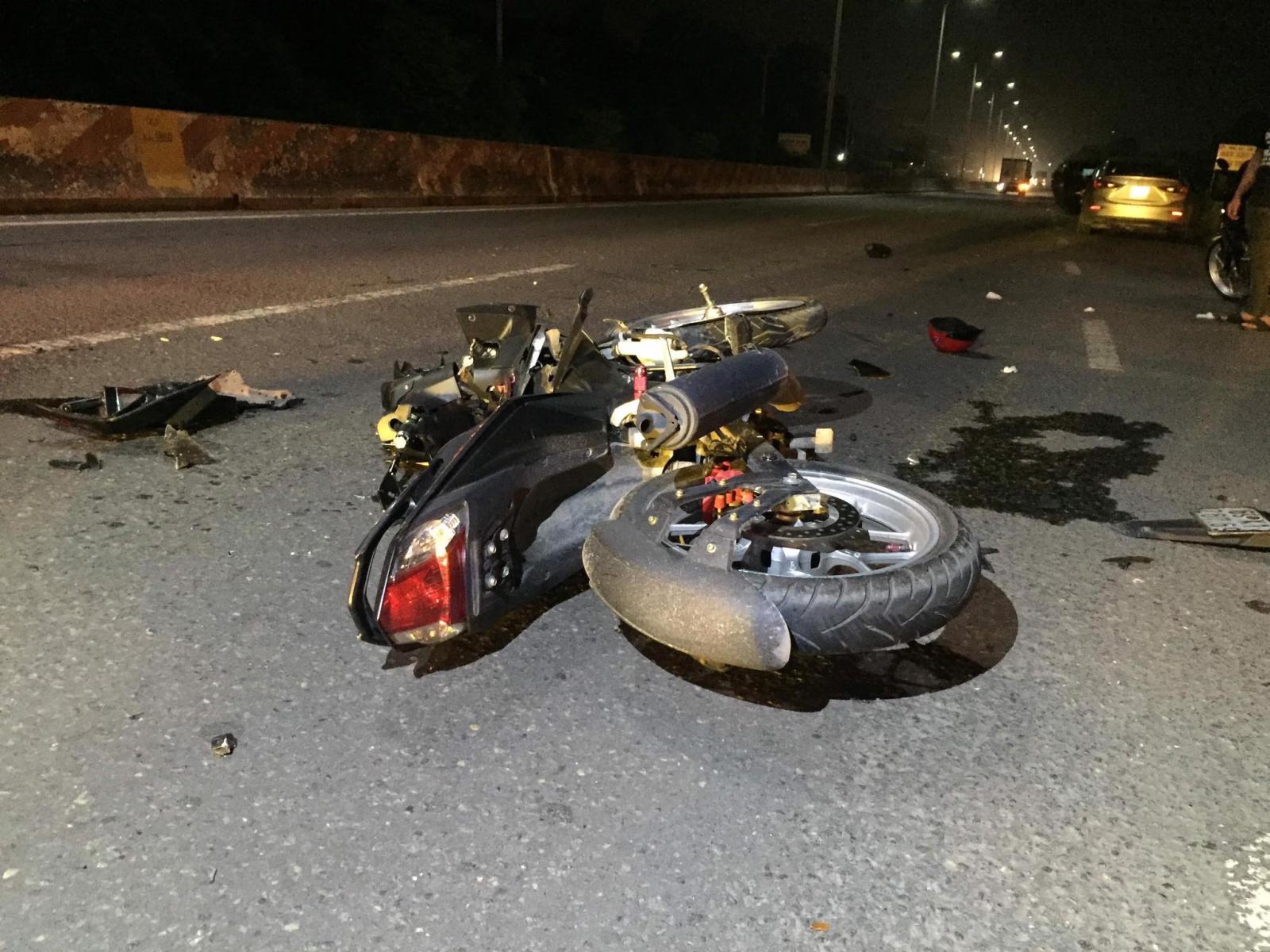 Hiện trường vụ tai nạn ở Đồng Nai khiến 1 nam thanh niên thiệt mạng