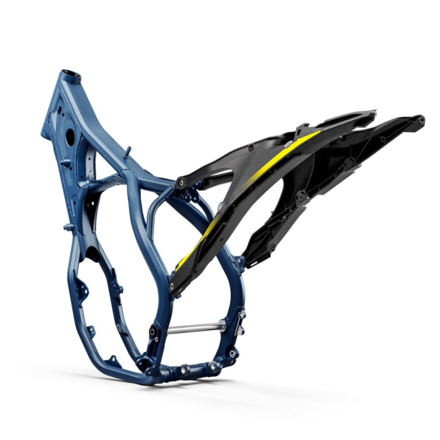 Bộ khung hoàn toàn mới trên Husqvarna FS450 2020