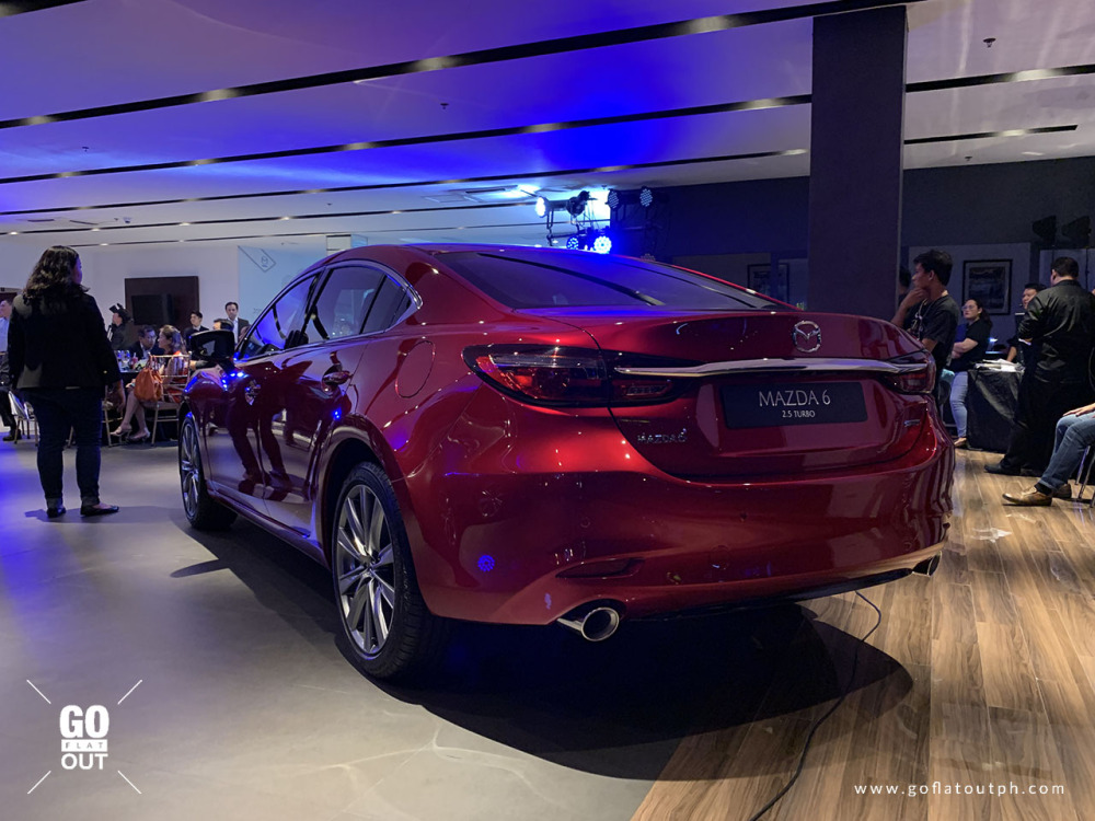 Mazda6 Turbo 2019 được trang bị đèn hậu LED