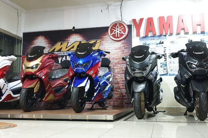 Các mẫu xe được bày bán tại AF Motoshop - Indonesia