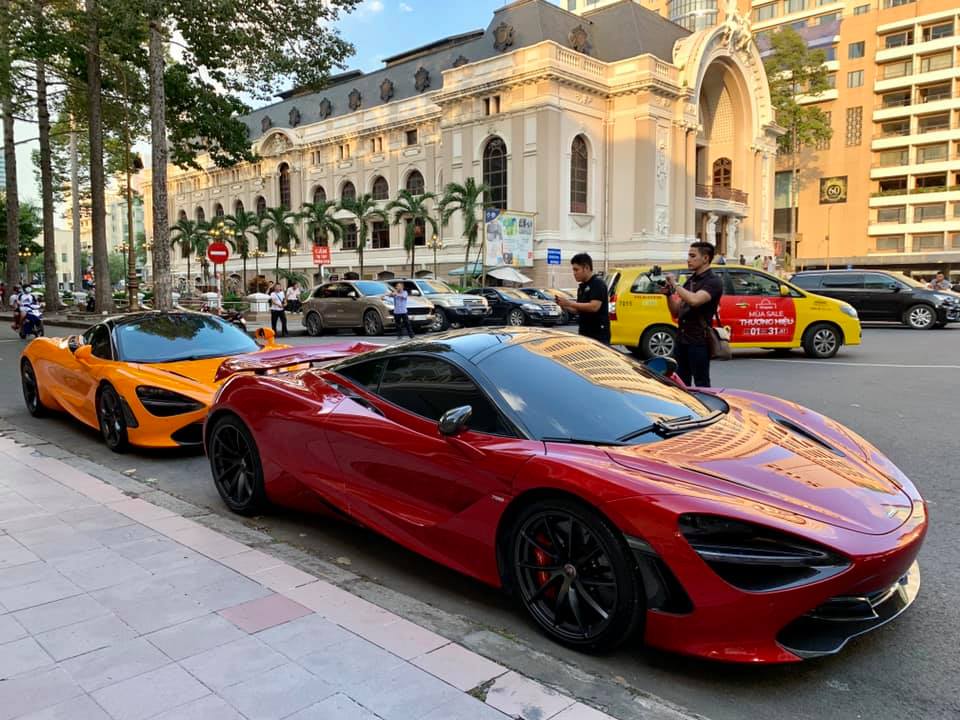 Cặp đôi siêu xe McLaren 720S song kiếm hợp bích cùng nhau Cặp đôi siêu xe McLaren 720S song kiếm hợp bích cùng nhau