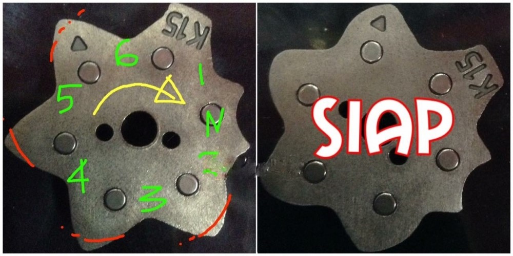 Phương pháp mài bánh răng hộp số trên Honda Winner 150 Phương pháp mài bánh răng hộp số trên Honda Winner 150