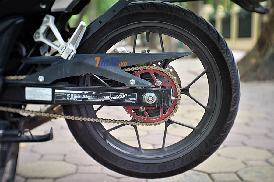 Honda Winner 150 thay lốp kích thước 110/70/17 làm tăng khả năng vận hành Honda Winner 150 thay lốp kích thước 110/70/17 làm tăng khả năng vận hành