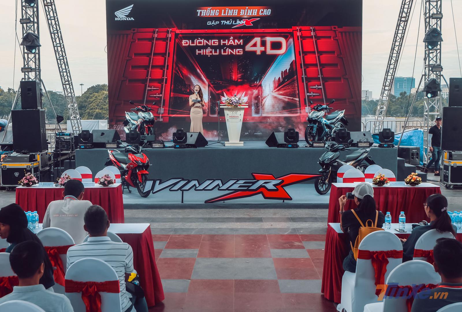 Buổi trải nghiệm thực tế mẫu xe Honda Winner X tại công viên Thống Nhất sáng ngày 14/7/2019