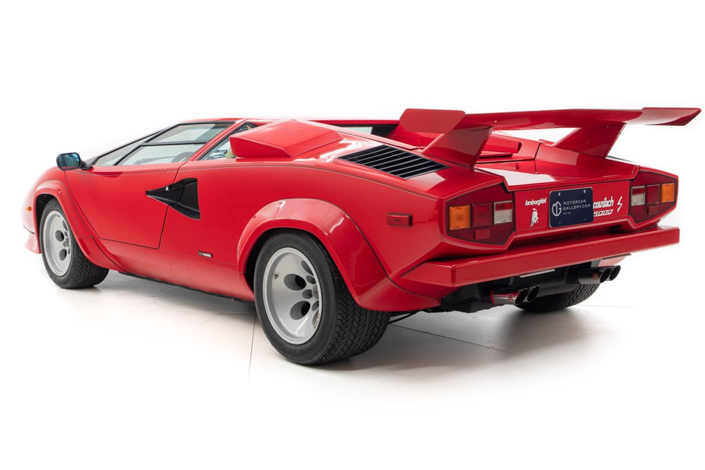 Vẻ đẹp siêu xe Lamborghini Countach LP 5000 S đang được rao bán Vẻ đẹp siêu xe Lamborghini Countach LP 5000 S đang được rao bán