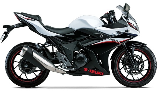 Suzuki GSX250R Trắng Đen Suzuki GSX250R Trắng Đen