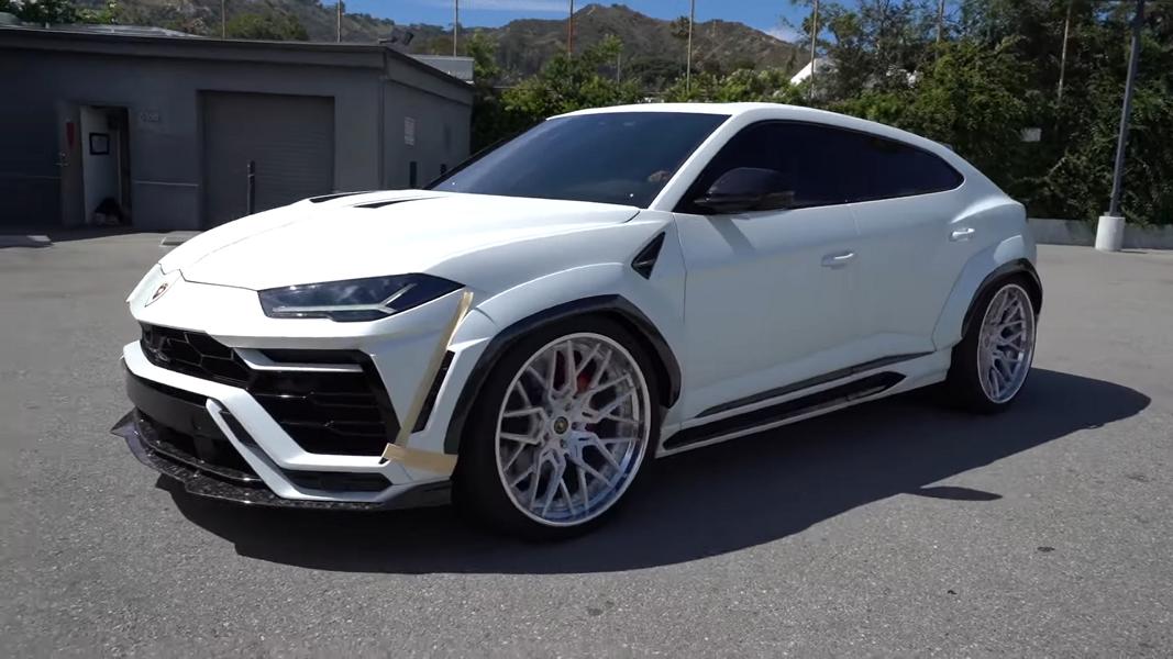 Đây là diện mạo hầm hố của Lamborghini Urus với bộ kit widebody bằng carbon