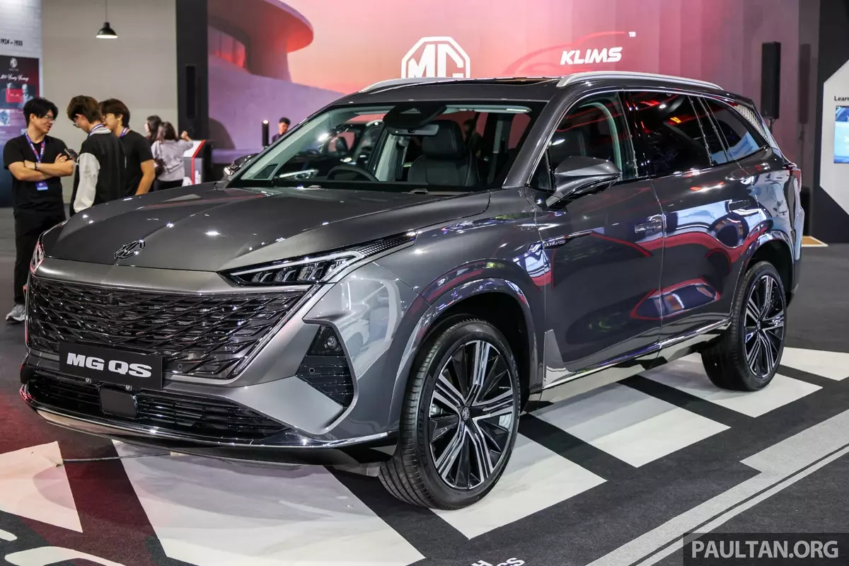 MG QS đánh dấu sự hiện diện tại Đông Nam Á với cấu hình SUV 7 chỗ, sử dụng động cơ tăng áp và hệ dẫn động AWD.