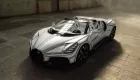 Bugatti W16 Mistral Blanc Éternel - siêu xe có một không hai với hàng loạt chi tiết bằng sứ cao cấp