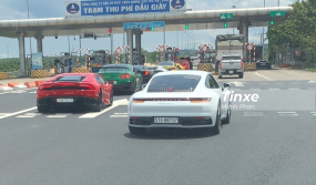Hơn 8 chiếc siêu xe của đoàn Car Passion "phượt" lên Đà Lạt nhằm khởi động cho hành trình mới trong năm 2020