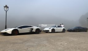 Ngắm dàn siêu xe trăm tỷ đồng của đoàn Car Passion "tắm sương" sớm ở Đà Lạt