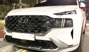 Hyundai Santa Fe 2021 bản "full option" lần đầu tiên bị bắt gặp trên đường phố