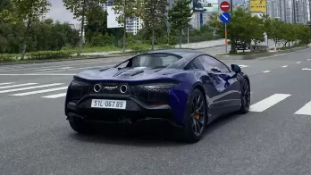 McLaren Artura Spider sở màu sơn tím độc đáo của doanh nhân Tp.HCM