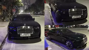 Rolls-Royce Ghost Series II 2025 không chỉ màu lạ mà còn biển đẹp của doanh nhân Hà Nội