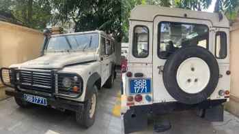 Lại thêm 1 đại gia Thanh Hóa bỏ cọc khi đấu giá, lần này là Land Rover Defender đời 2008 trả giá 3 tỷ đồng Lại thêm 1 đại gia Thanh Hóa bỏ cọc khi đấu giá, lần này là Land Rover Defender đời 2008 trả giá 3 tỷ đồng