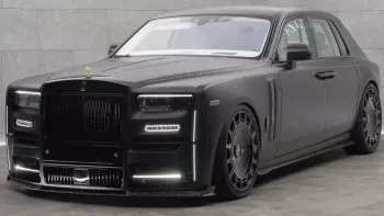 Cận cảnh độc bản Mansory Linea Nera d'Oro được phát triển từ Rolls-Royce Phantom