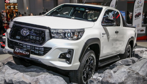 Cận cảnh bản trang bị cao cấp nhất của xe bán tải Toyota Hilux 2018
