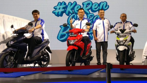 Xe ga Suzuki Nex II trình làng, cạnh tranh với Honda Vision