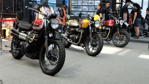 Cận cảnh dàn xe Triumph tại Vietnam AutoExpo 2018