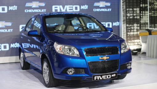 Giá xe Chevrolet Aveo 2018 mới nhất tháng 7/2018