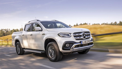 Xe bán tải Mercedes X-Class phiên bản cao cấp nhất lộ diện