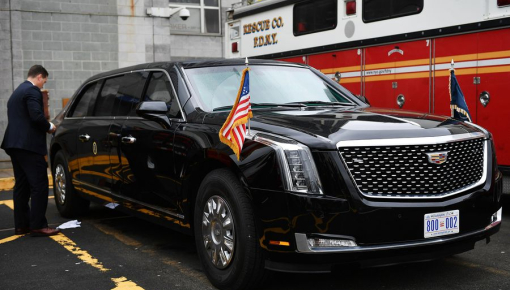 "Pháo đài di động" mới của Tổng thống Donald Trump lần đầu tiên "hiện nguyên hình"