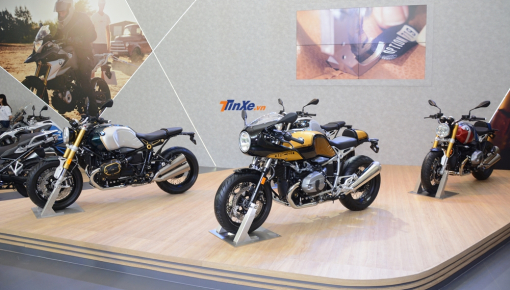 Dàn xe BMW R nineT phiên bản Option 719 độc nhất Việt Nam