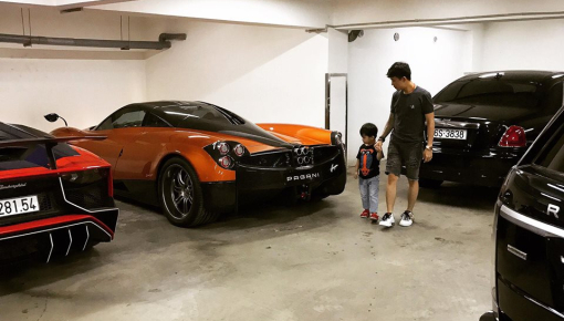 Ngoài Pagani Huayra hơn 80 tỷ đồng, Minh "Nhựa" hiện đang sở hữu dàn xe "khủng" này