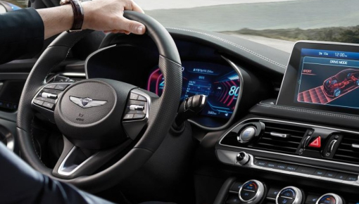 Genesis G70 chơi trội với bảng đồng hồ công nghệ 3D đầu tiên trên thế giới