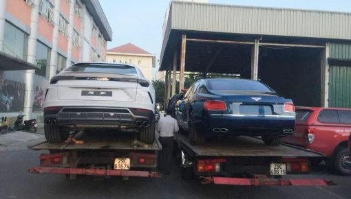 Siêu SUV Lamborghini Urus cùng Bentley Flying Spur V8 S Nam tiến, chuẩn bị ra mắt với giới truyền thông
