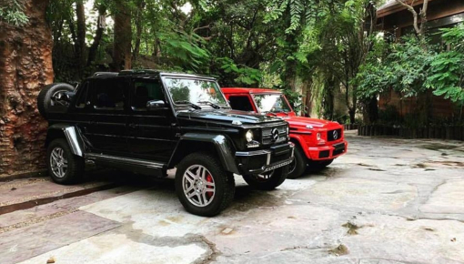 Cũng mê dòng G-Class như nhà giàu Việt, nhưng đại gia Campuchia lại tậu hẳn Mercedes-Maybach G650 Landaulet
