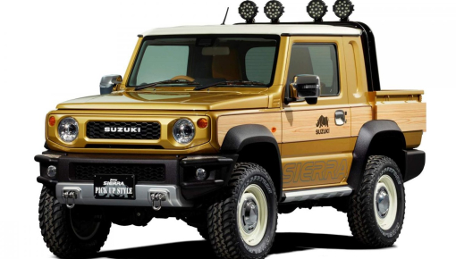 Suzuki hé lộ phiên bản bán tải của SUV "bé hạt tiêu" Jimny 2019