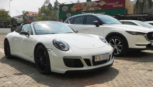 Porsche 911 Targa 4 GTS 2018 hơn 11 tỷ đồng độc nhất Việt Nam "làm dâu" tại Sài thành