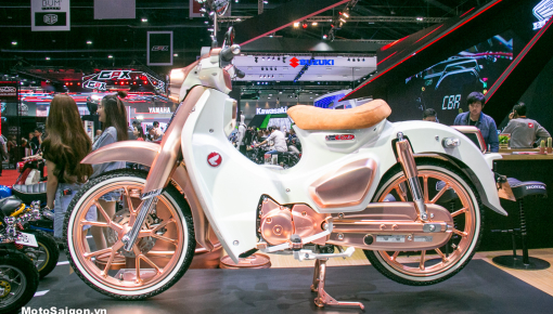 Đứng hình trước phiên bản Rose Gold cực điệu đà từ Honda Super Cub C125