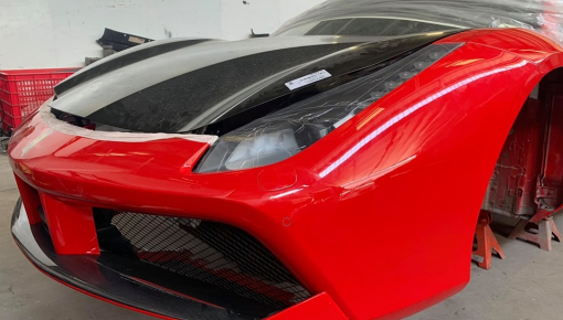 "Ngựa chiến" Ferrari 488 GTB của Tuấn Hưng sắp tái xuất sau tai nạn nghiêm trọng