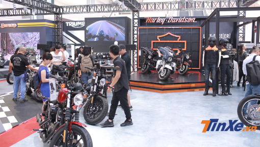Harley-Davidson, Triumph, Royal Enfield toả sáng tại Vietnam Auto Expo 2019