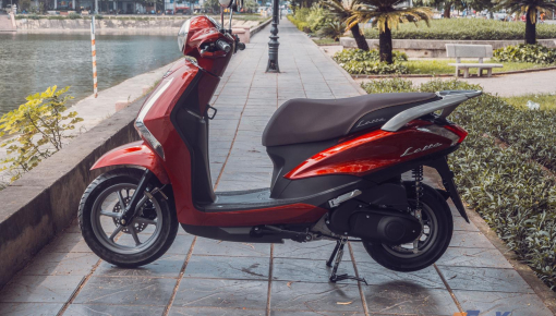 Đánh giá Yamaha Latte 125: Nhẹ, êm, phù hợp với nữ giới